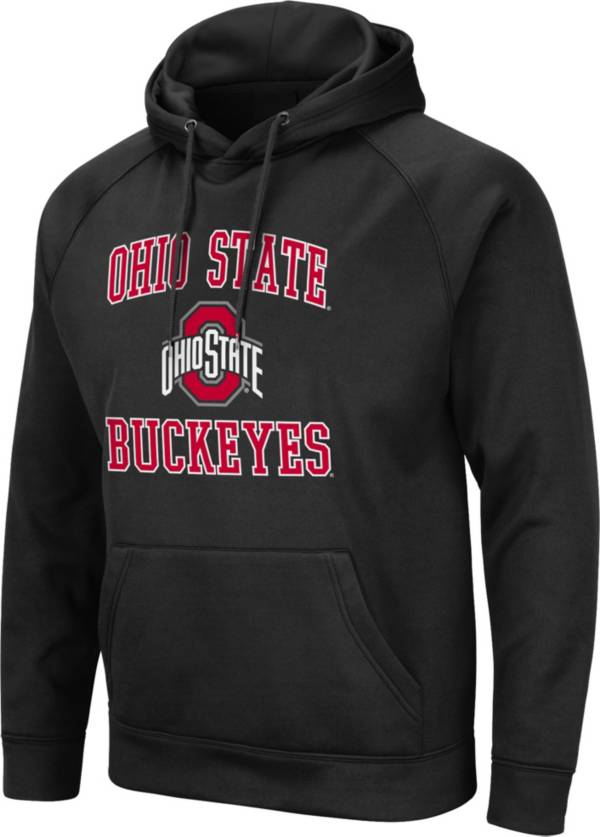 Colosseum Men's Ohio State Buckeyes Black Pullover Hoodie