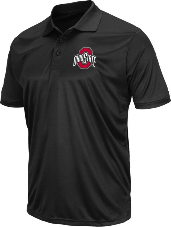 Colosseum Men's Ohio State Buckeyes Black Polo product image