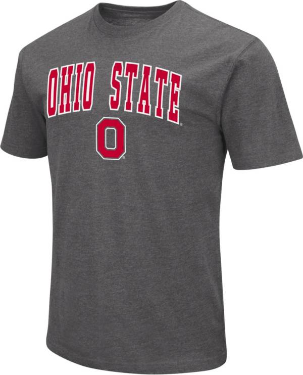 Colosseum Men's Ohio State Buckeyes Gray T-Shirt