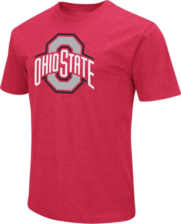 Colosseum Men's Ohio State Buckeyes Scarlet T-Shirt