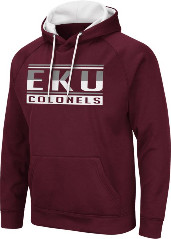 Colosseum Men's Eastern Kentucky Colonels Maroon Pullover Hoodie