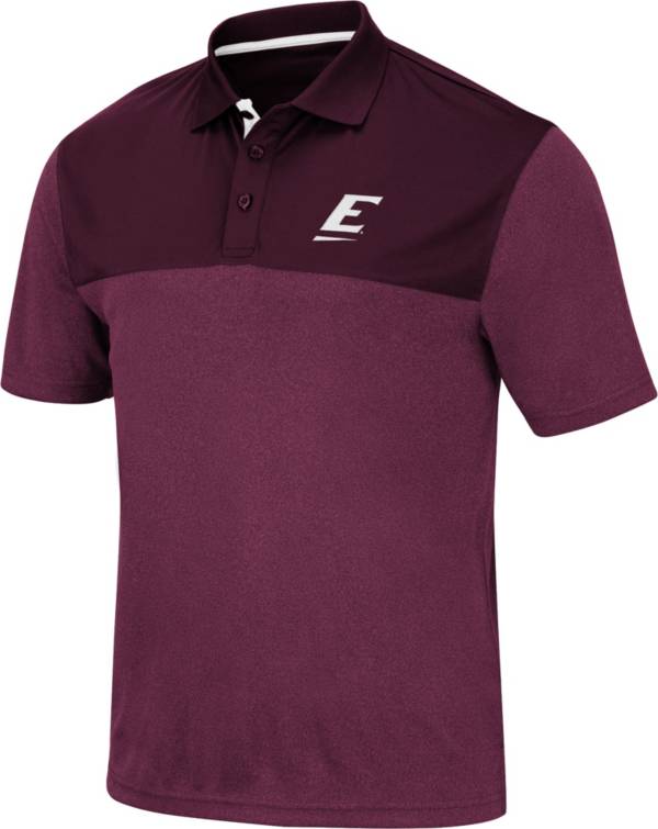 Colosseum Men's Eastern Kentucky Colonels Maroon Links Polo