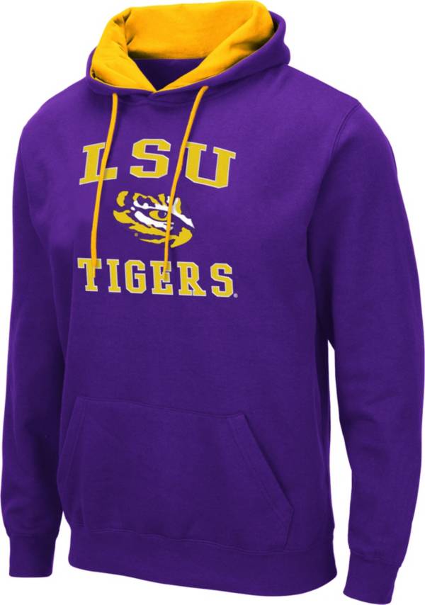 Colosseum Men's LSU Tigers Purple Pullover Hoodie