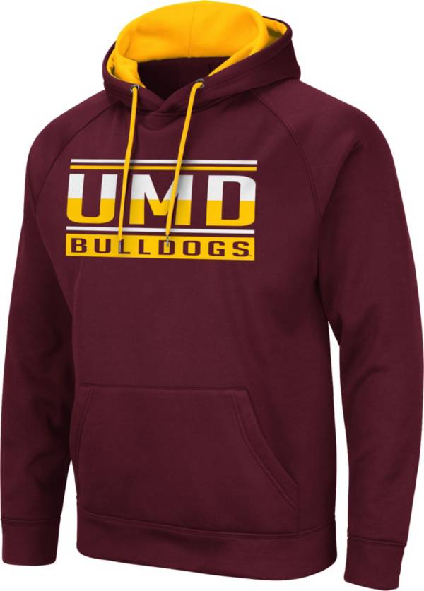 Colosseum Men's Minnesota-Duluth Bulldogs Maroon Pullover Hoodie