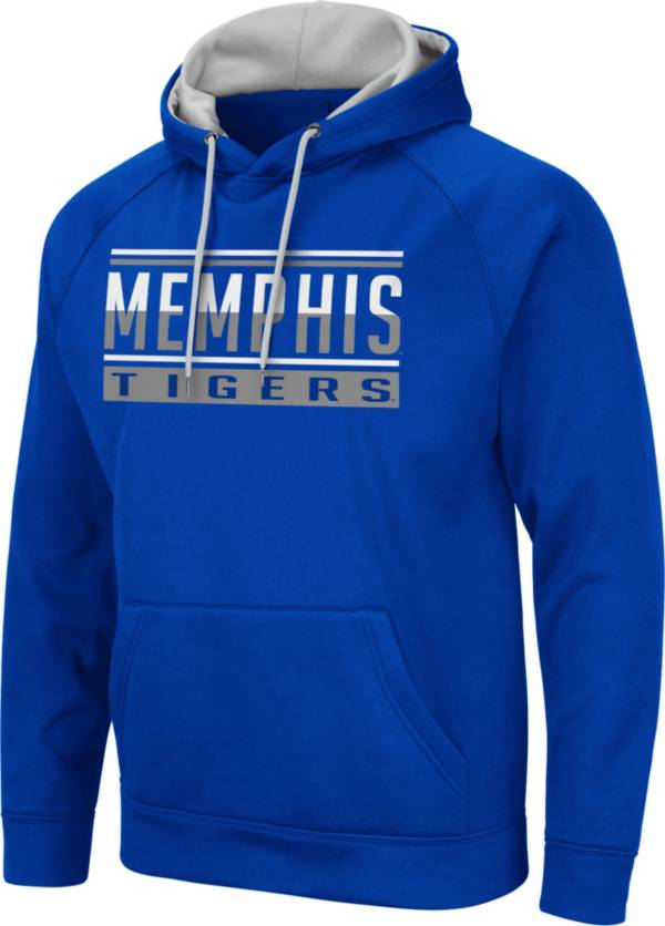 Colosseum Men's Memphis Tigers Blue Pullover Hoodie product image