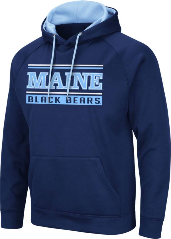 Colosseum Men's Maine Black Bears Blue Pullover Hoodie