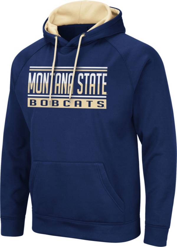 Colosseum Men's Montana State Bobcats Blue Pullover Hoodie