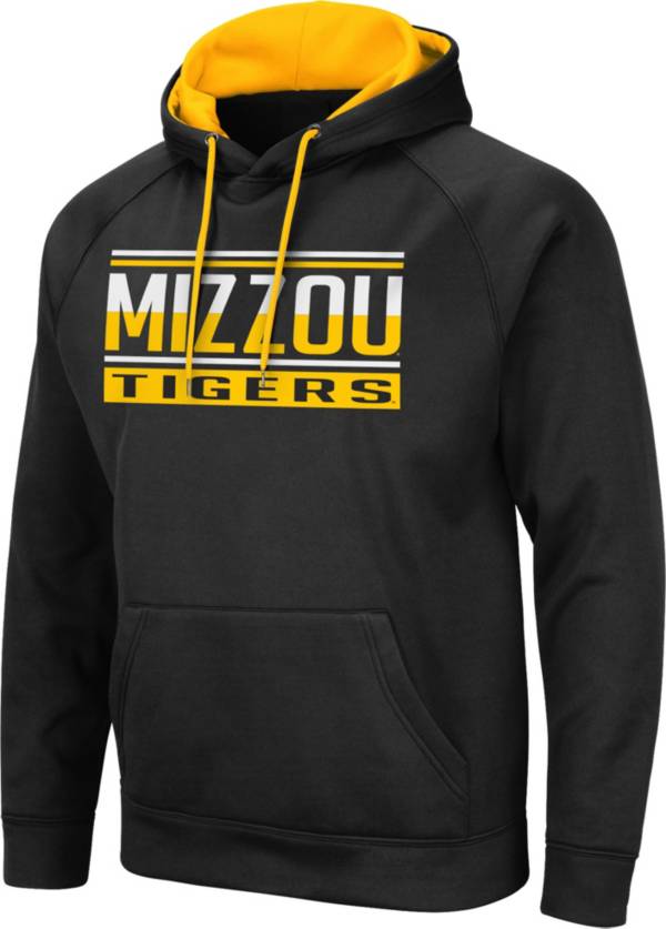 Colosseum Men's Missouri Tigers Pullover Black Hoodie product image