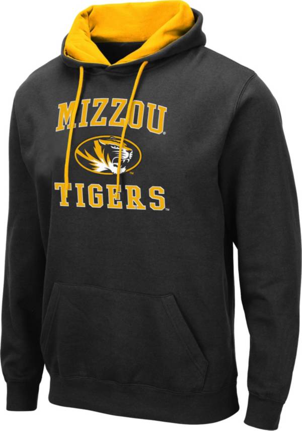 Colosseum Men's Missouri Tigers Pullover Black Hoodie