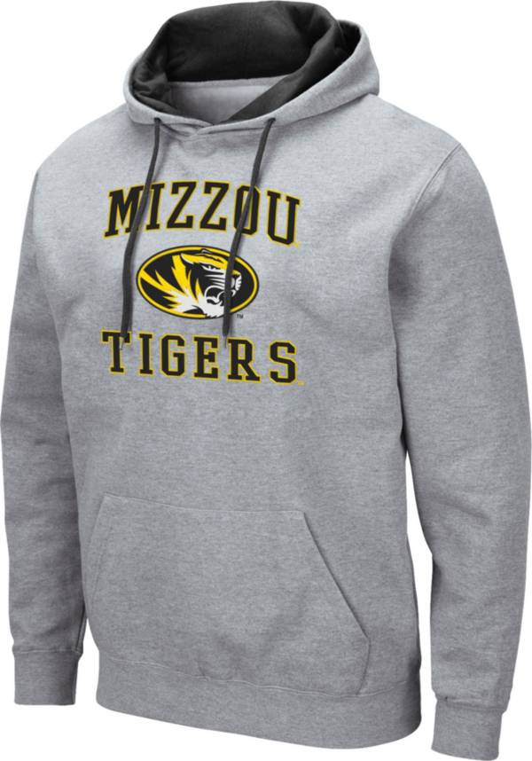 Colosseum Men's Missouri Tigers Grey Pullover Hoodie