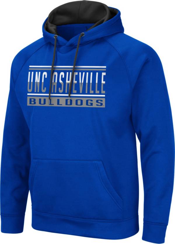 Colosseum Men's UNC Asheville Bulldogs Royal Blue Pullover Hoodie