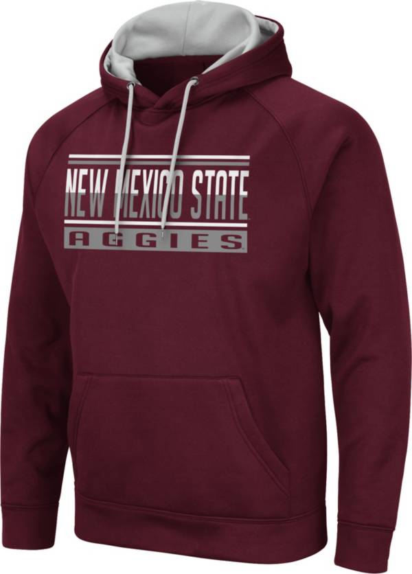 Colosseum Men's New Mexico State Aggies Crimson Pullover Hoodie