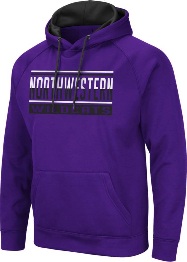 Colosseum Men's Northwestern Wildcats Purple Pullover Hoodie