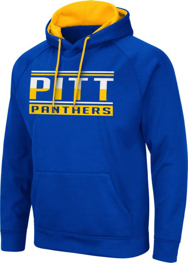 Colosseum Men's Pitt Panthers Blue Pullover Hoodie