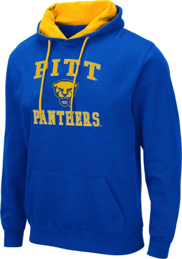 Colosseum Men's Pitt Panthers Blue Pullover Hoodie