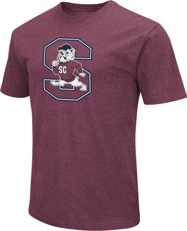 Colosseum Men's South Carolina State Bulldogs Garnet Dual Blend T-Shirt