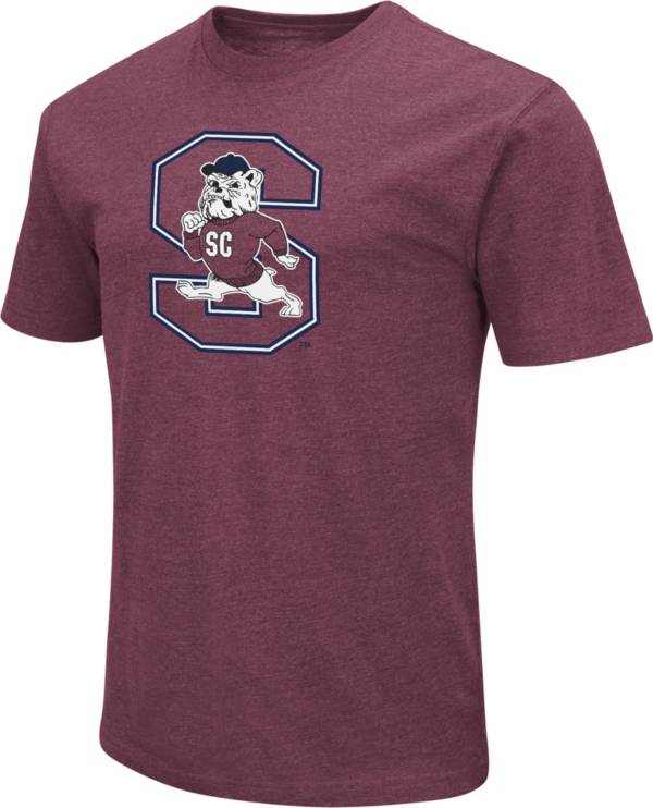 Colosseum Men's South Carolina State Bulldogs Garnet Dual Blend T-Shirt product image