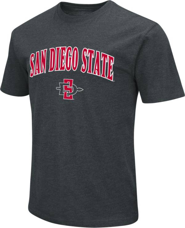 Colosseum Men's San Diego State Aztecs Dual Blend Black T-Shirt