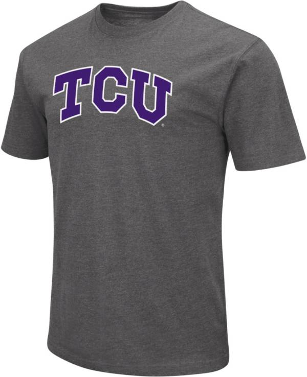 Colosseum Men's TCU Horned Frogs Grey T-Shirt