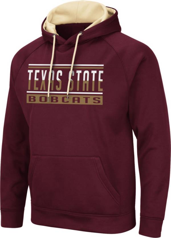 Colosseum Men's Texas State Bobcats Maroon Pullover Hoodie