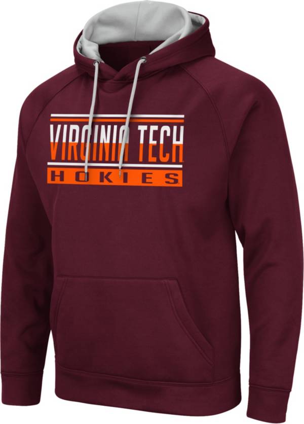 Colosseum Men's Virginia Tech Hokies Maroon Pullover Hoodie