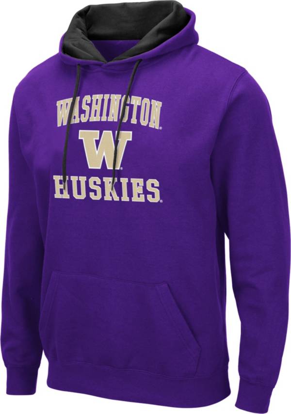 Colosseum Men's Washington Huskies Purple Pullover Hoodie