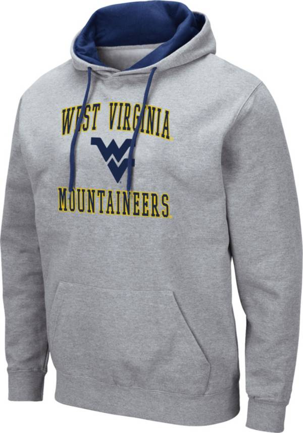 Colosseum Men's West Virginia Mountaineers Grey Pullover Hoodie