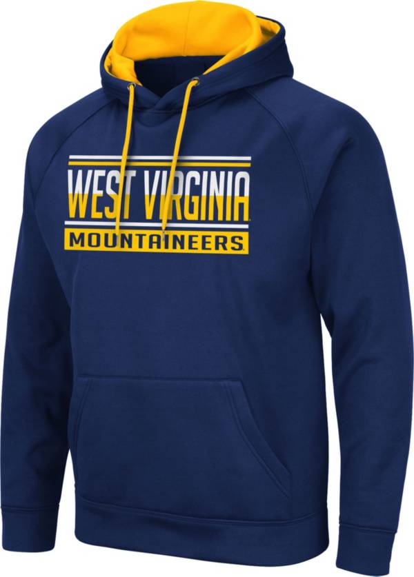 Colosseum Men's West Virginia Mountaineers Blue Pullover Hoodie