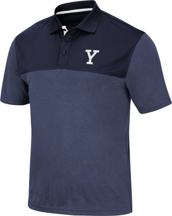 Colosseum Men's Yale Bulldogs Yale Blue Links Polo product image