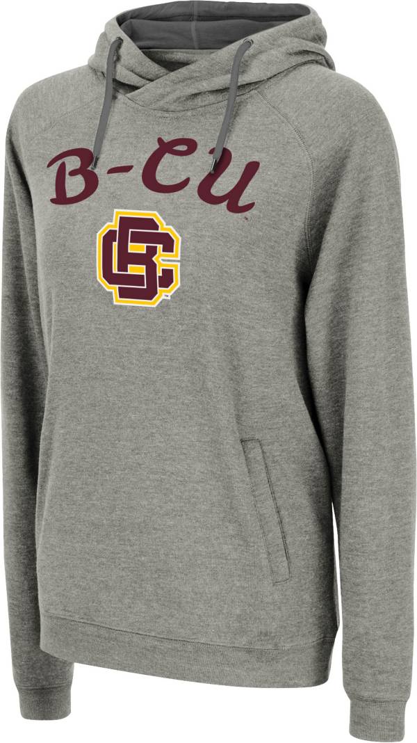 Colosseum Women's Bethune-Cookman Wildcats Grey Pullover Hoodie