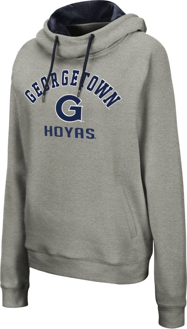 Colosseum Women's Georgetown Hoyas Grey Pullover Hoodie