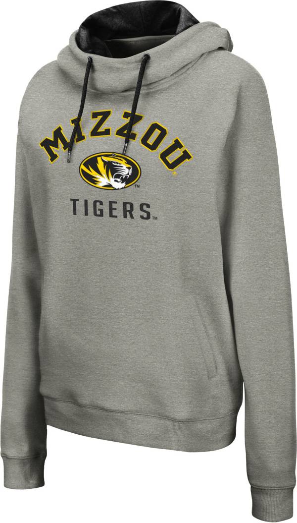 Colosseum Women's Missouri Tigers Grey Pullover Hoodie