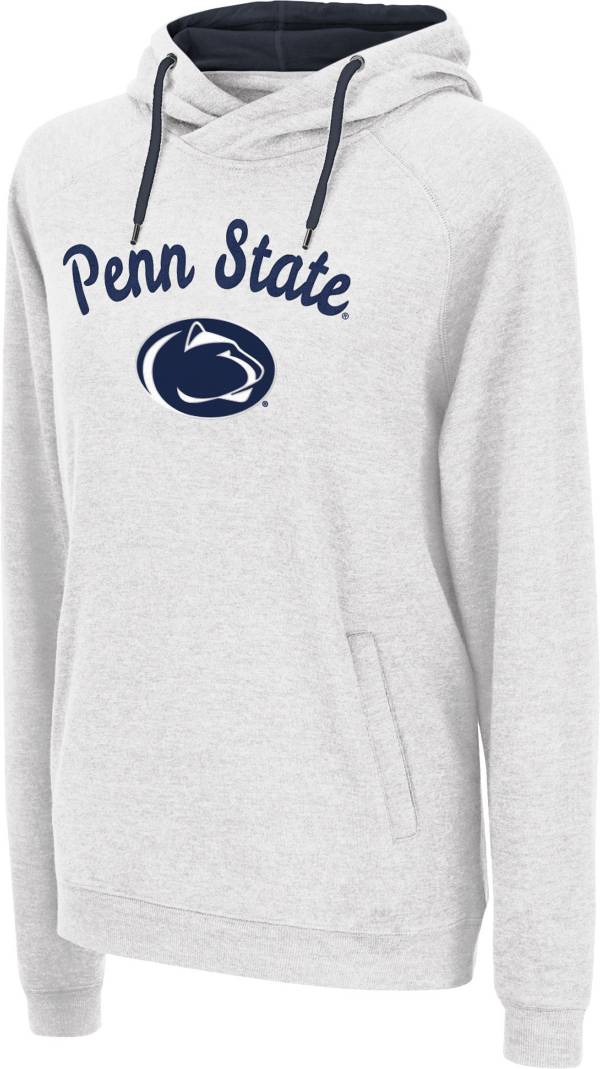Colosseum Women's Penn State Nittany Lions Pullover White Hoodie