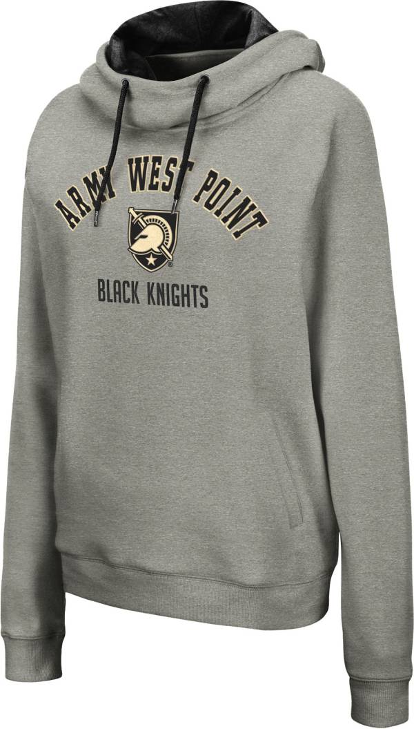 Colosseum Women's Army West Point Black Knights Grey Pullover Hoodie