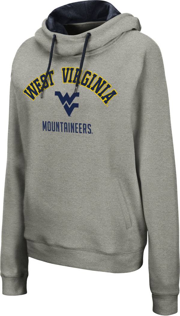 Colosseum Women's West Virginia Mountaineers Grey Pullover Hoodie