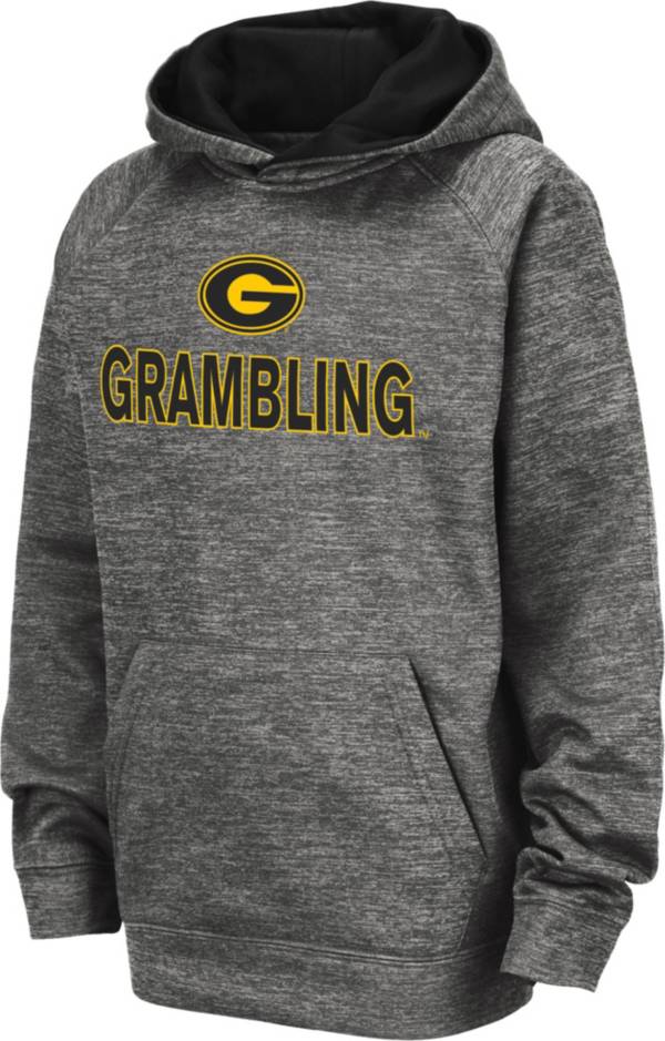 Colosseum Youth Grambling State Tigers Grey Pullover Hoodie