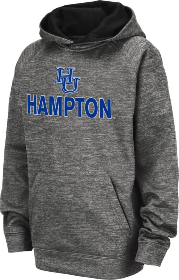 Colosseum Youth Hampton Pirates Grey Pullover Hoodie