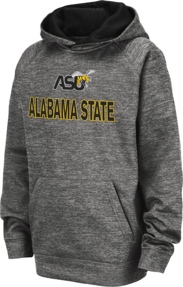 Colosseum Youth Alabama State Hornets Grey Pullover Hoodie