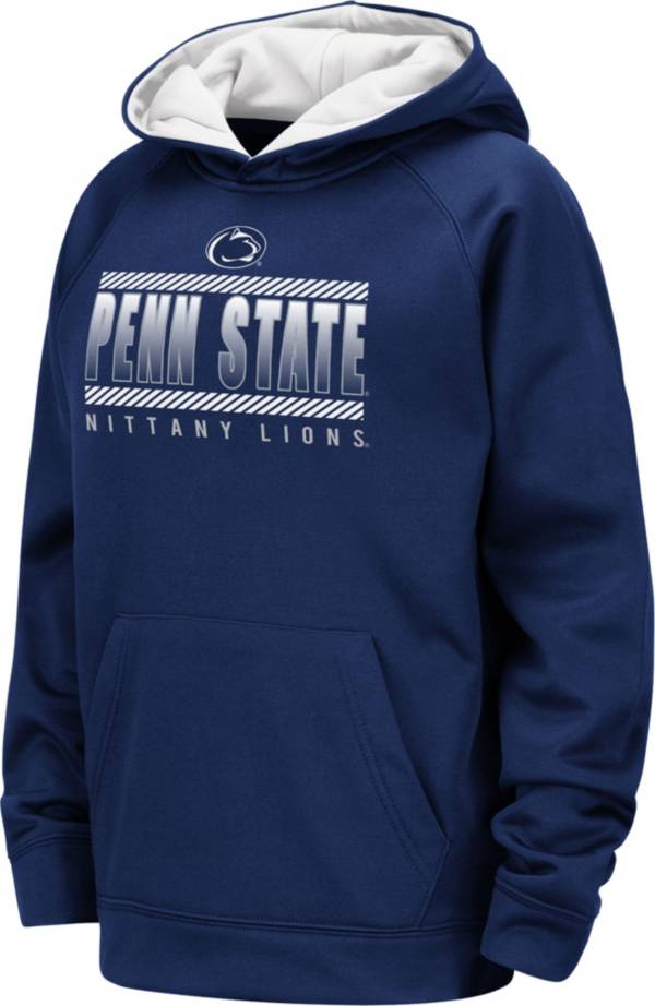 Colosseum Youth Penn State Nittany Lions Blue Raglan Pullover Hoodie