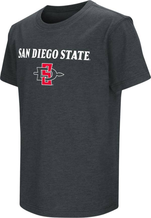 Colosseum Youth San Diego State Aztecs Dual Blend Black T-Shirt