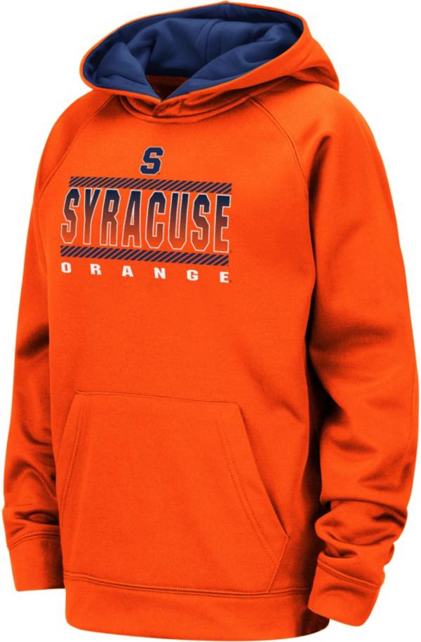 Colosseum Youth Syracuse Orange Orange Raglan Pullover Hoodie