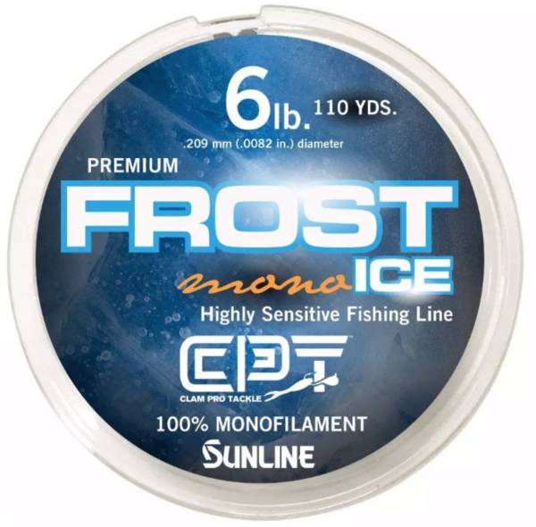 Clam Frost Ice Monofilament Fishing Line