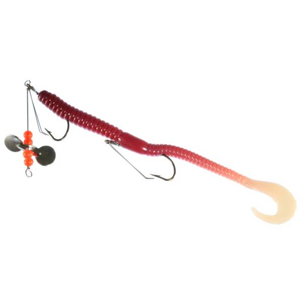 Crème Pre-rigged 6'' Curl Tail Lizard Rig