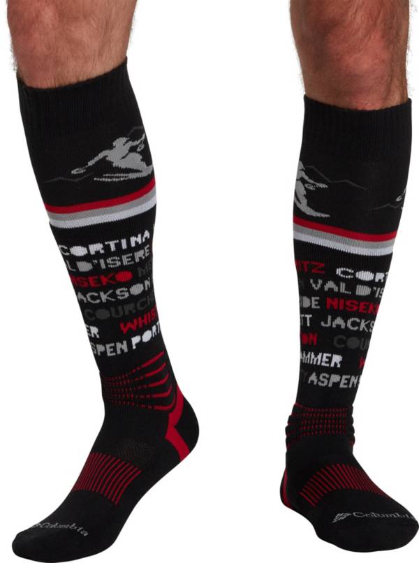 Columbia Thermolite Ski Towns Over-the-Calf Socks