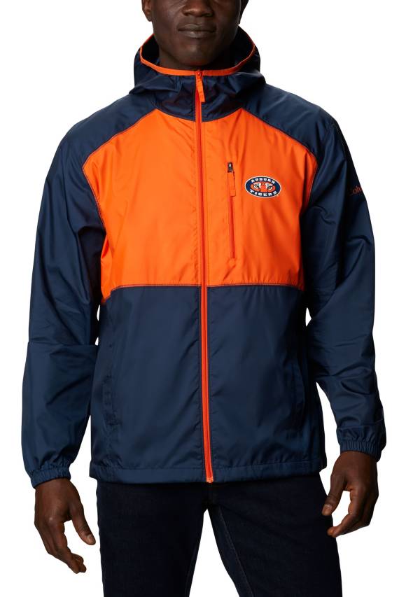 Columbia Men's Auburn Tigers Blue Flash Forward Full-Zip Jacket