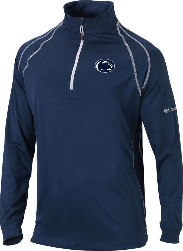 Columbia Men's Penn State Nittany Lions Blue Range Session Quarter-Zip Pullover Shirt