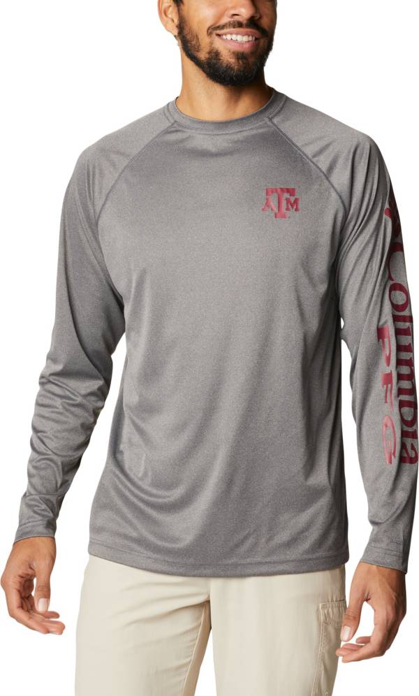 Columbia Men's Texas A&M Aggies Terminal Tackle Grey T-Shirt
