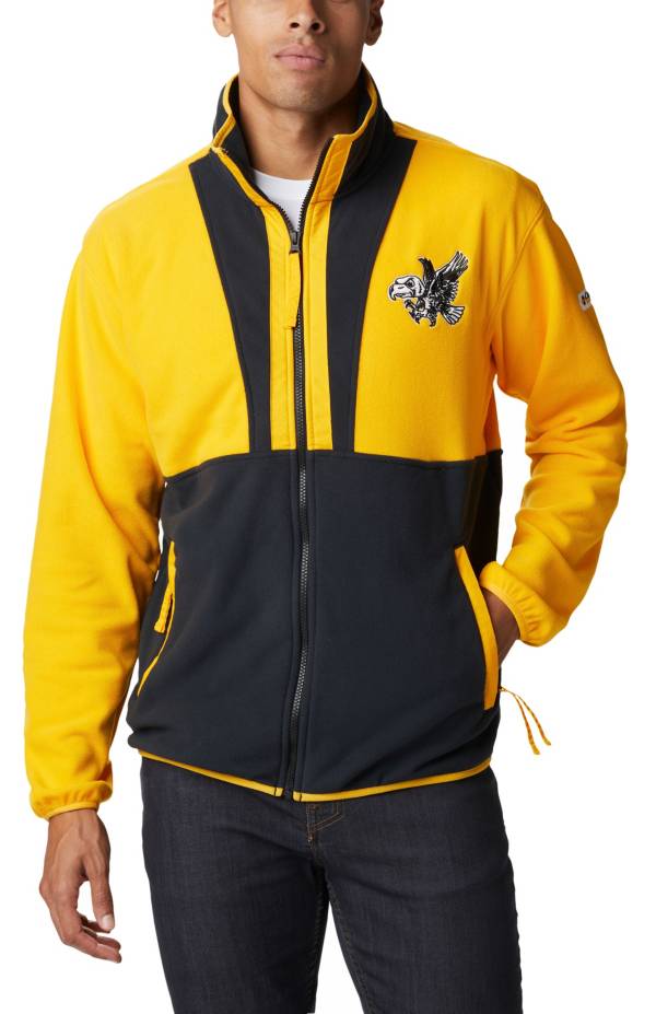 Columbia Men's Iowa Hawkeyes Gold Back Bowl Full-Zip Fleece Jacket product image
