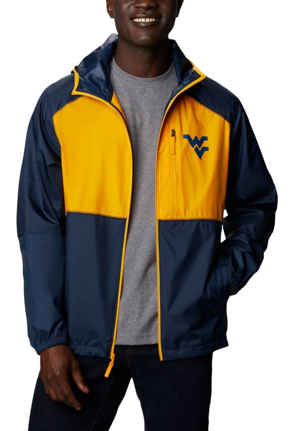 Columbia Men's West Virginia Mountaineers Blue Flash Forward Full-Zip Jacket