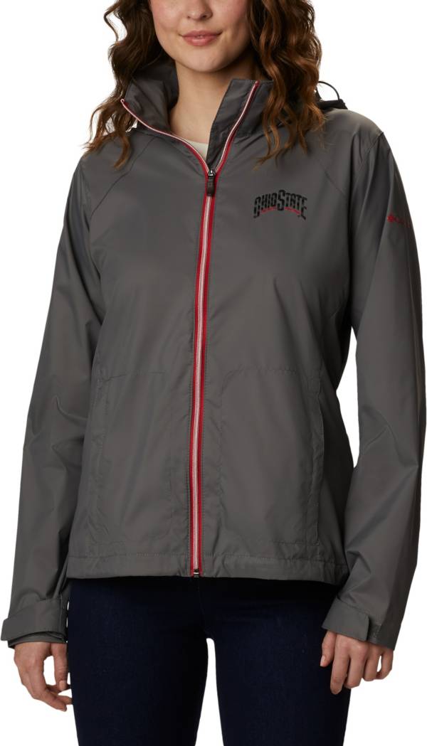 Columbia Women's Ohio State Buckeyes Grey Switchback Jacket